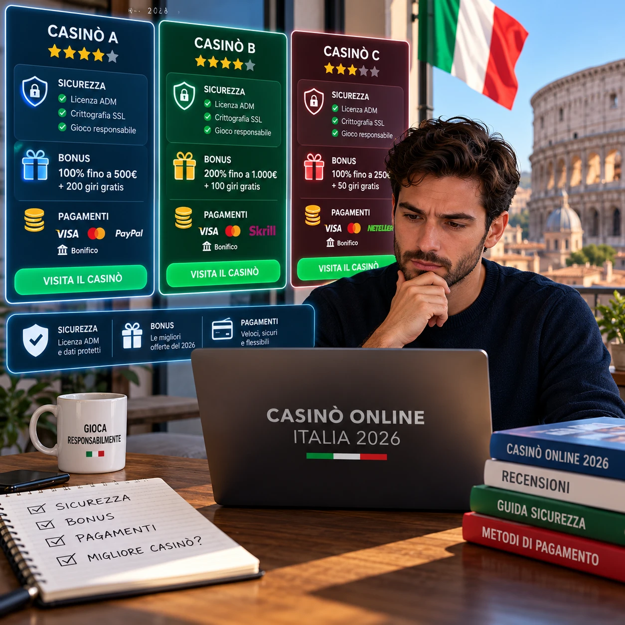 Come Scegliere Un Casino Online Affidabile Nel 2026 Criteri Bonus Sicurezza E Guida Pratica Per